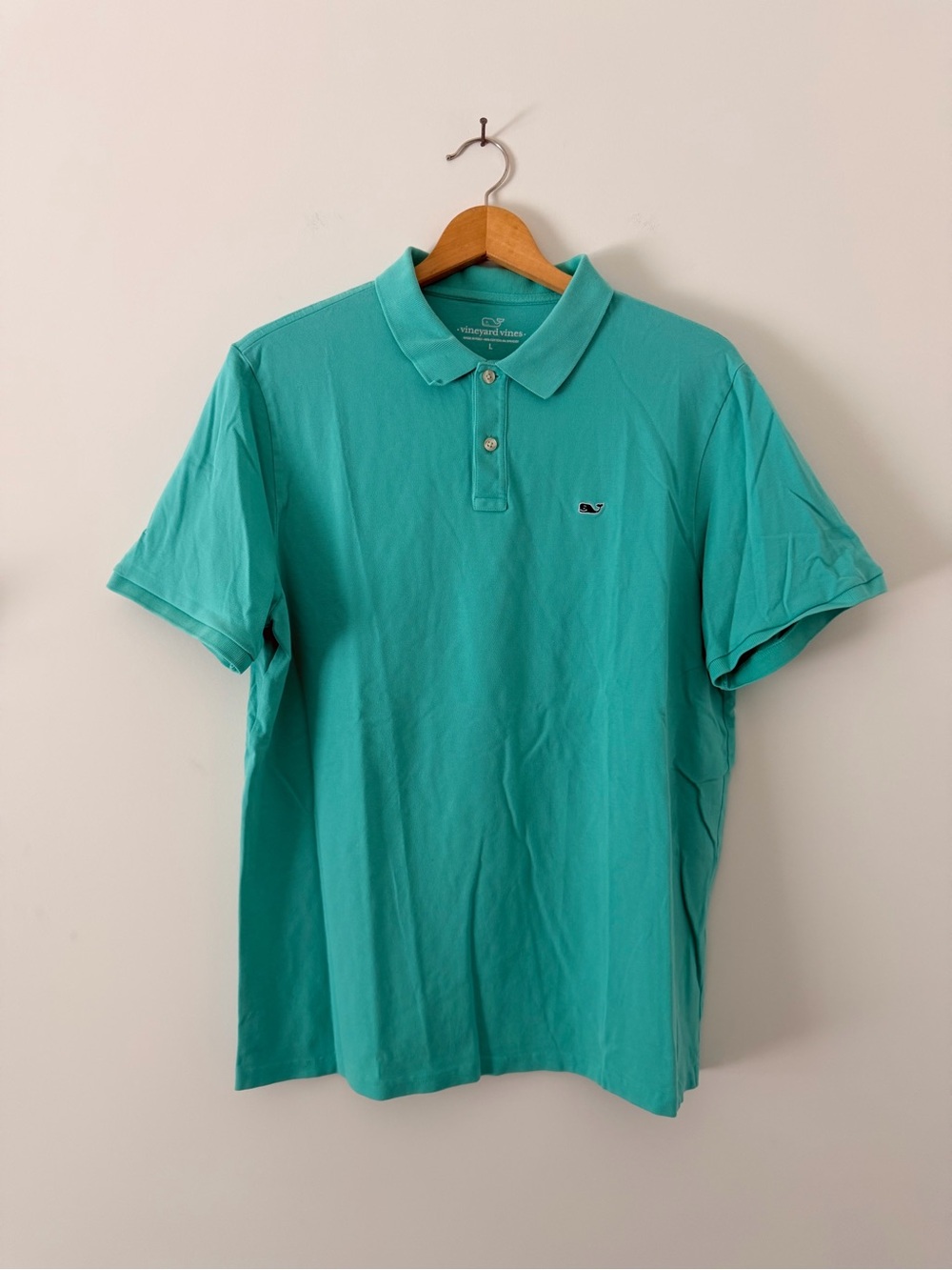 Vineyard Vines Teal Short Sleeve Polo Shirt